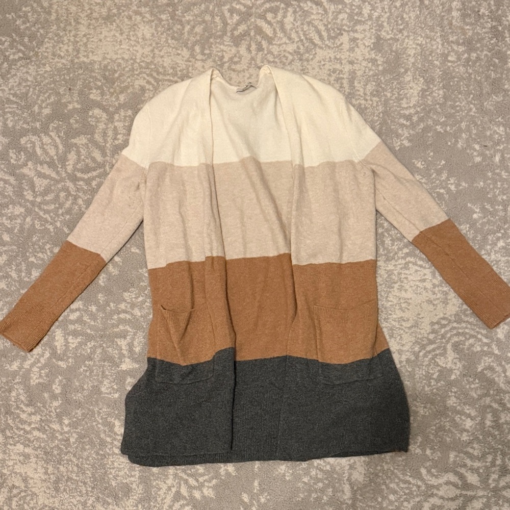 Madewell Striped Cardigan - size XS